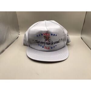 Vintage NRA "..That every man be armed.." ILA Hat Snapback Baseball Cap USA Made